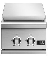14" Double Side Burner, Lp Gas